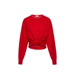 Magda Butrym Knotted longsleeve in red