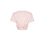 Magda Butrym Knotted t-shirt in pink