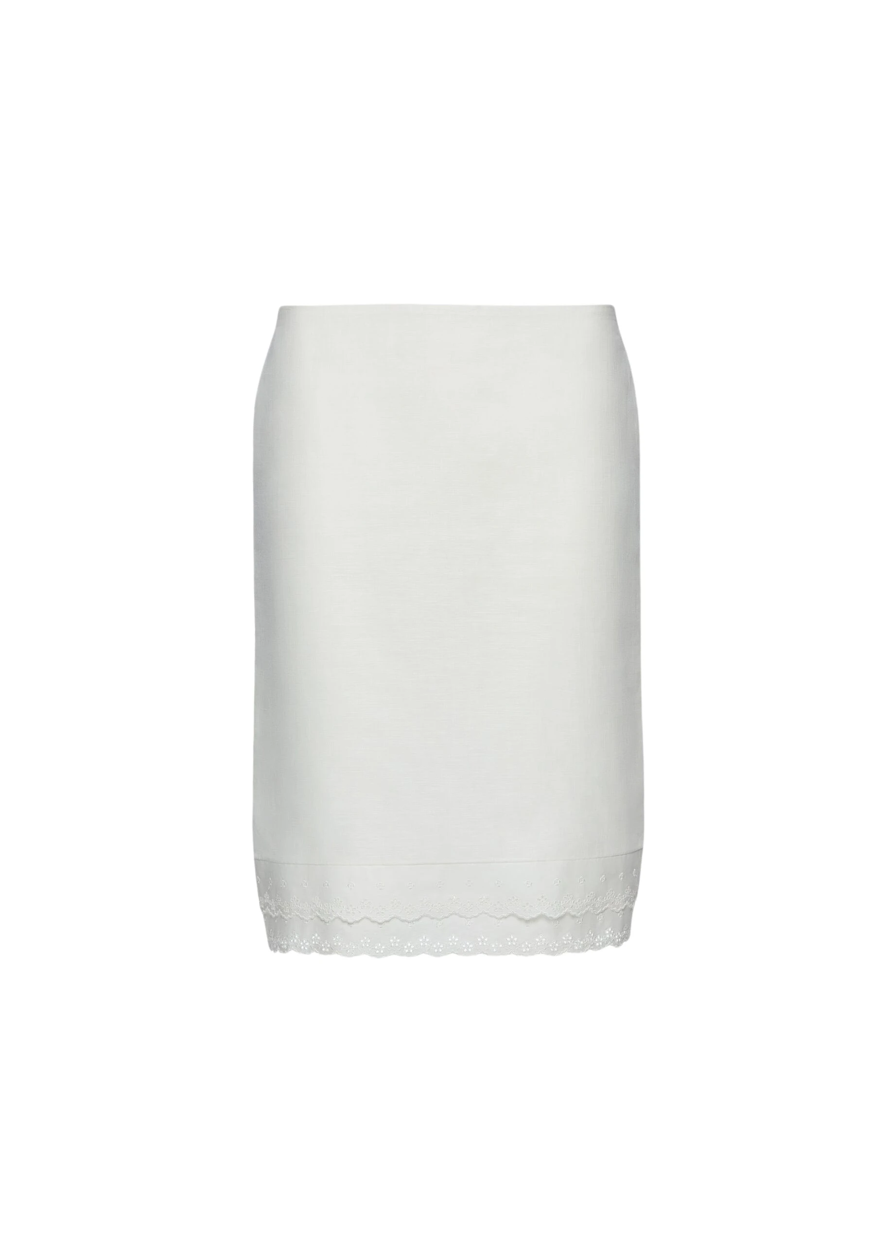 Magda-Butrym-Layered-pencil-skirt-with-lace-trim-in-white-scaled33762_nobg Magda Butrym Layered pencil skirt with lace trim in white