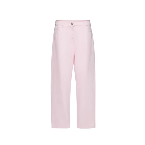 Magda Butrym Loose-leg denim pants in pink