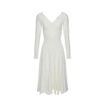 Magda Butrym Pleated knit dress in white