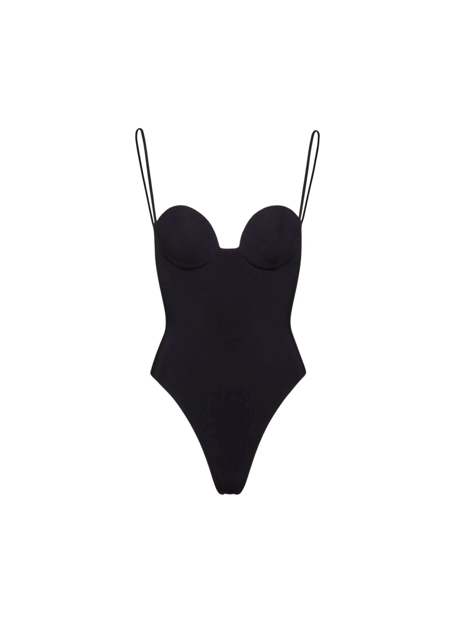 Magda-Butrym-Retro-bustier-swimsuit-in-black-scaled63229_nobg Magda Butrym Retro bustier swimsuit in black