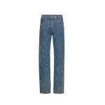Magda Butrym Straight-leg denim pants in vintage blue