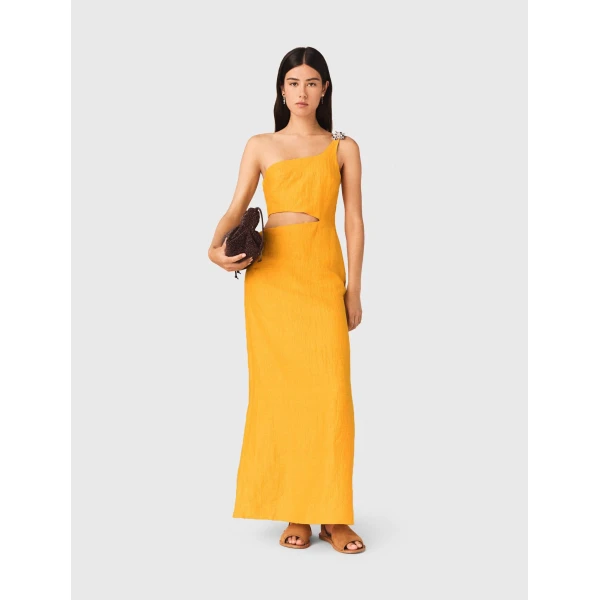 Maje Dress Parisian Accessible Luxury Clothing at Coveti