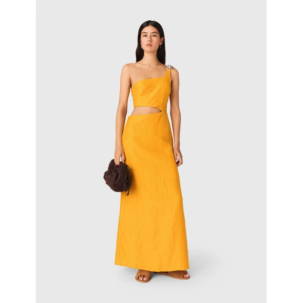 Maje Dress Parisian Accessible Luxury Clothing at Coveti