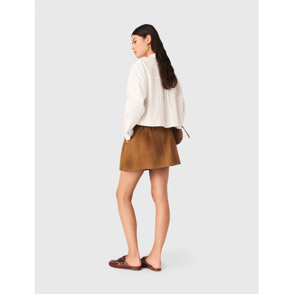 Maje Shirt Parisian Accessible Luxury Clothing at Coveti