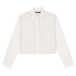 Maje Shirt Parisian Accessible Luxury Clothing at Coveti
