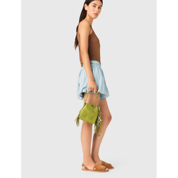 Maje Skirt Parisian Accessible Luxury Clothing at Coveti