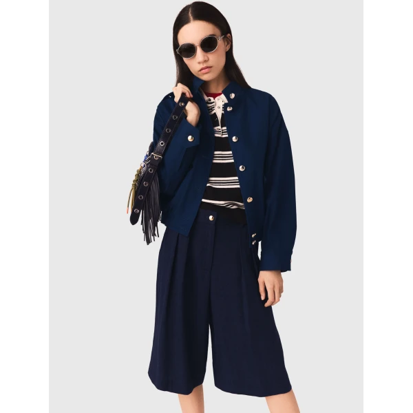 Maje Jacket Parisian Accessible Luxury Clothing at Coveti