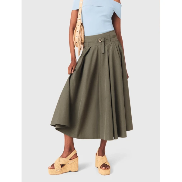 Maje Skirt Parisian Accessible Luxury Clothing at Coveti