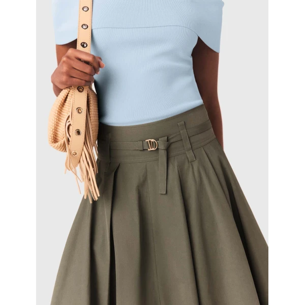 Maje Skirt Parisian Accessible Luxury Clothing at Coveti