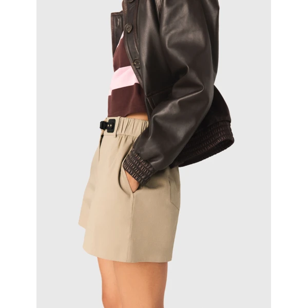 Maje Short Parisian Accessible Luxury Clothing at Coveti