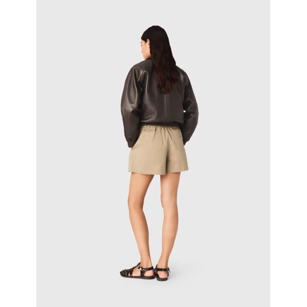 Maje Short Parisian Accessible Luxury Clothing at Coveti