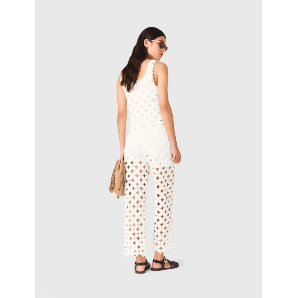 Maje Pant Parisian Accessible Luxury Clothing at Coveti