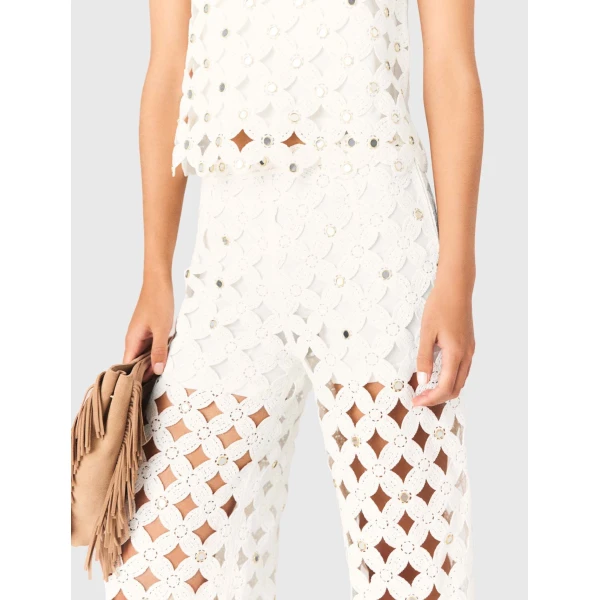 Maje Pant Parisian Accessible Luxury Clothing at Coveti