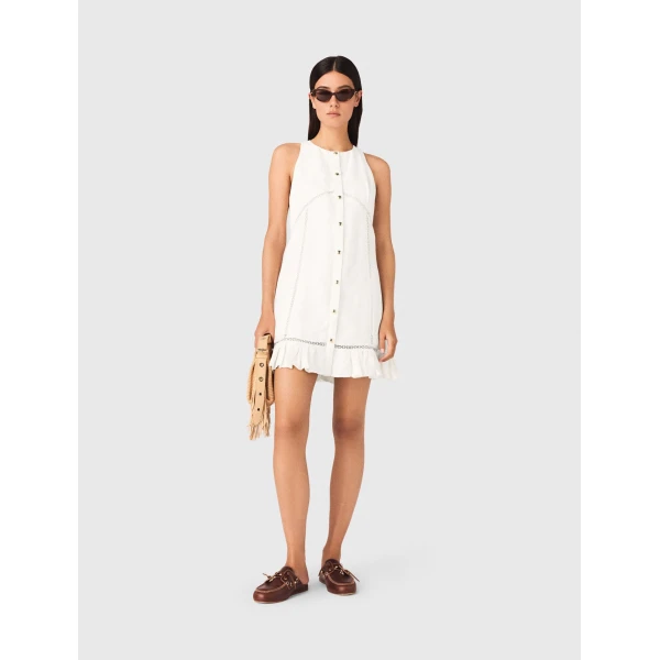 Maje Dress Parisian Accessible Luxury Clothing at Coveti