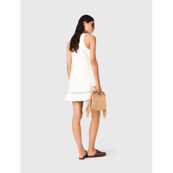 Maje Dress Parisian Accessible Luxury Clothing at Coveti