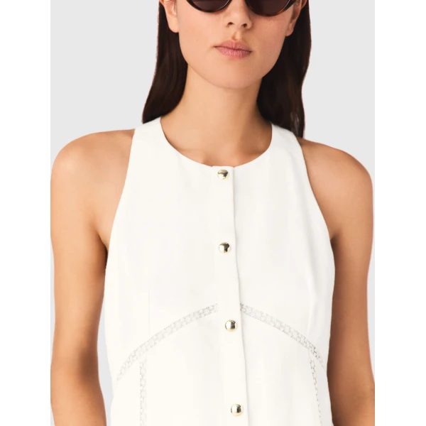 Maje Dress Parisian Accessible Luxury Clothing at Coveti