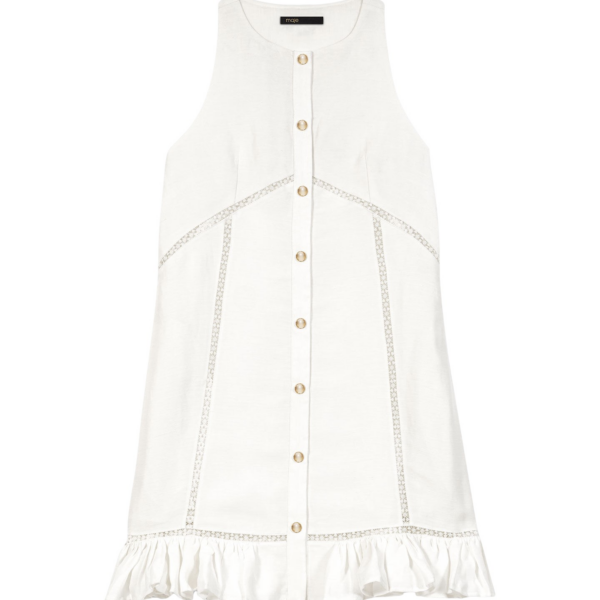 Maje Dress Parisian Accessible Luxury Clothing at Coveti