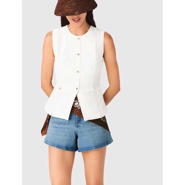 Maje Jacket Parisian Accessible Luxury Clothing at Coveti