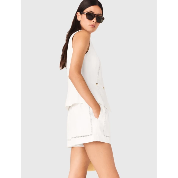 Maje Short Parisian Accessible Luxury Clothing at Coveti