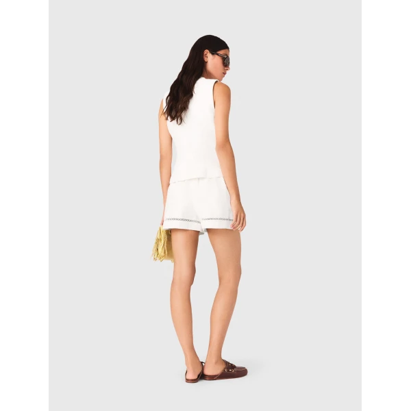 Maje Short Parisian Accessible Luxury Clothing at Coveti