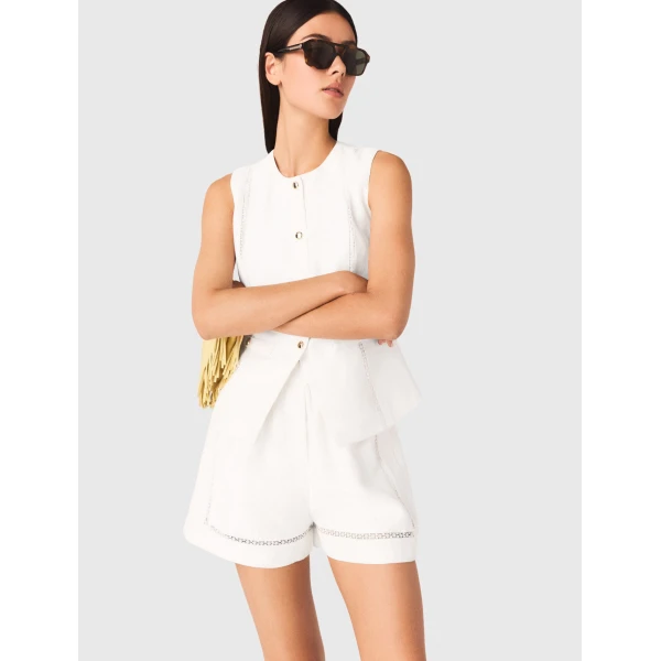 Maje Short Parisian Accessible Luxury Clothing at Coveti