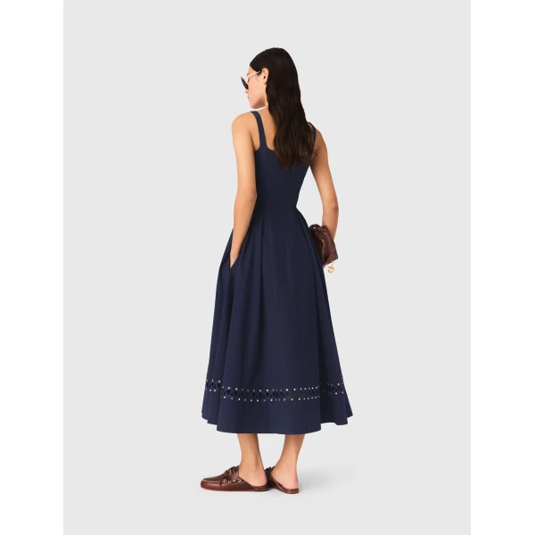 Maje Dress Parisian Accessible Luxury Clothing at Coveti