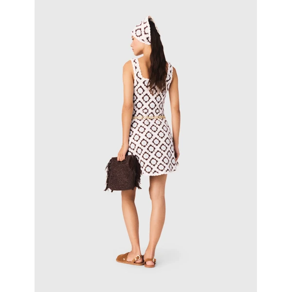 Maje Dress Parisian Accessible Luxury Clothing at Coveti