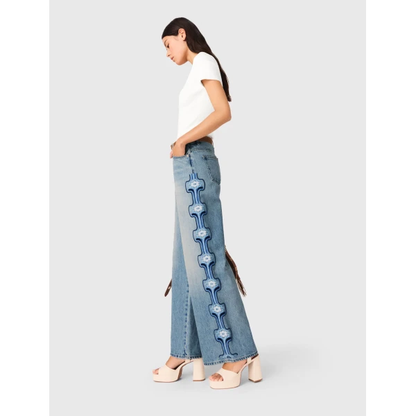 Maje Pant Parisian Accessible Luxury Clothing at Coveti