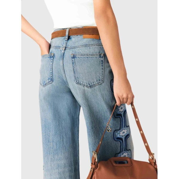 Maje Pant Parisian Accessible Luxury Clothing at Coveti