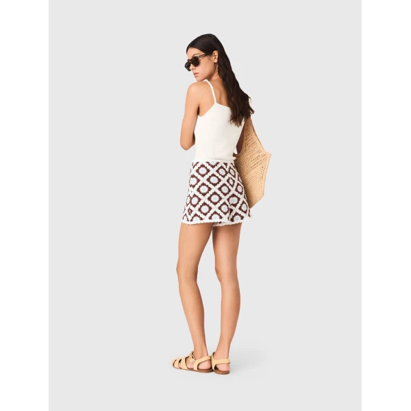 Maje Short Parisian Accessible Luxury Clothing at Coveti