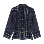 Maje Shirt Parisian Accessible Luxury Clothing at Coveti