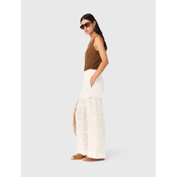 Maje Pant Parisian Accessible Luxury Clothing at Coveti