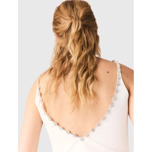 Maje Crop Top Parisian Accessible Luxury Clothing at Coveti