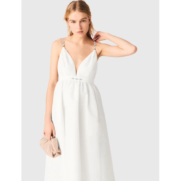 Maje Dress Parisian Accessible Luxury Clothing at Coveti