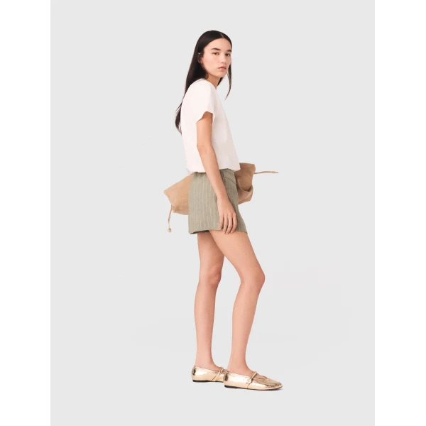 Maje Short Parisian Accessible Luxury Clothing at Coveti