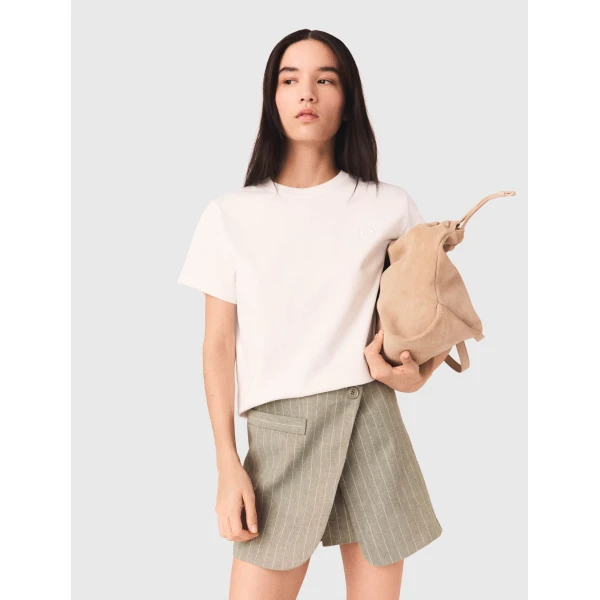Maje Short Parisian Accessible Luxury Clothing at Coveti