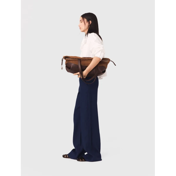 Maje Pant Parisian Accessible Luxury Clothing at Coveti