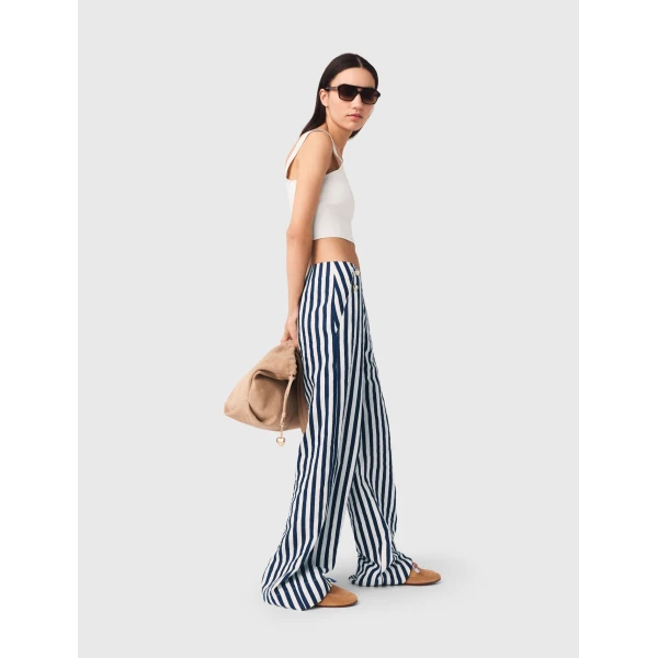 Maje Pant Parisian Accessible Luxury Clothing at Coveti