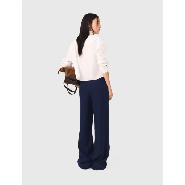 Maje Pant Parisian Accessible Luxury Clothing at Coveti