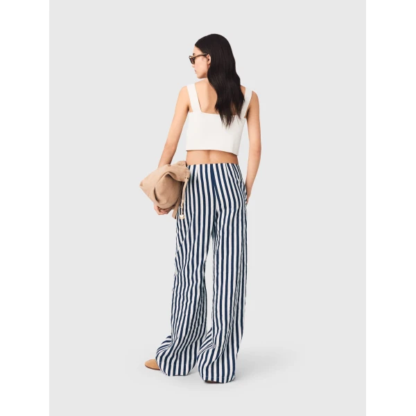 Maje Pant Parisian Accessible Luxury Clothing at Coveti