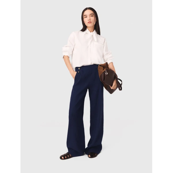 Maje Pant Parisian Accessible Luxury Clothing at Coveti