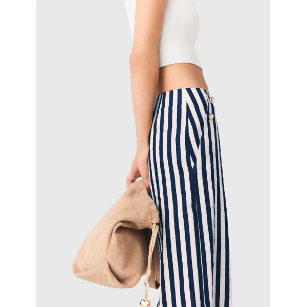 Maje Pant Parisian Accessible Luxury Clothing at Coveti
