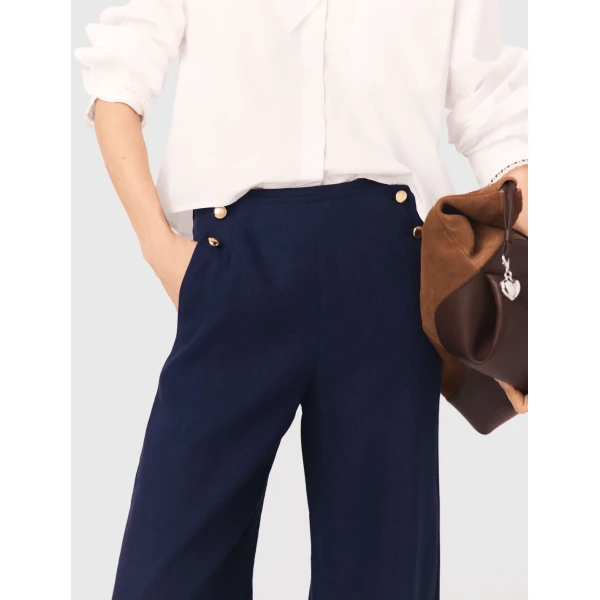 Maje Pant Parisian Accessible Luxury Clothing at Coveti