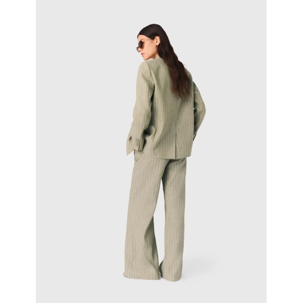 Maje Pant Parisian Accessible Luxury Clothing at Coveti