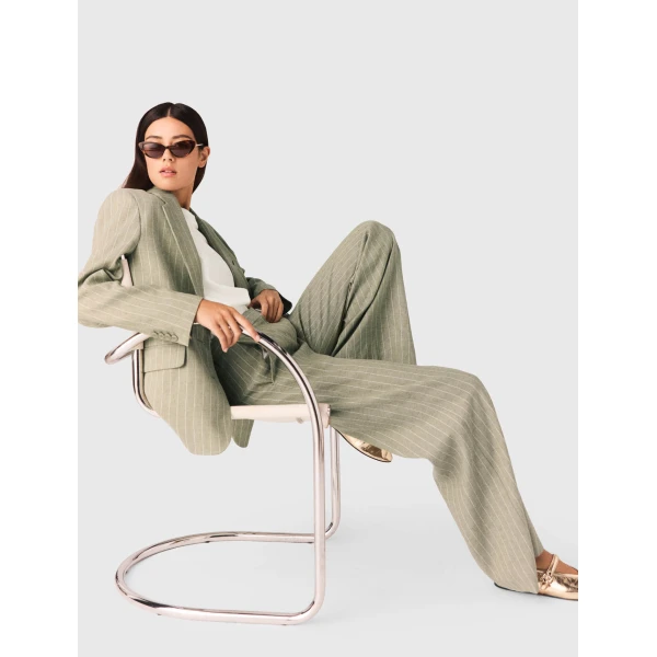 Maje Pant Parisian Accessible Luxury Clothing at Coveti