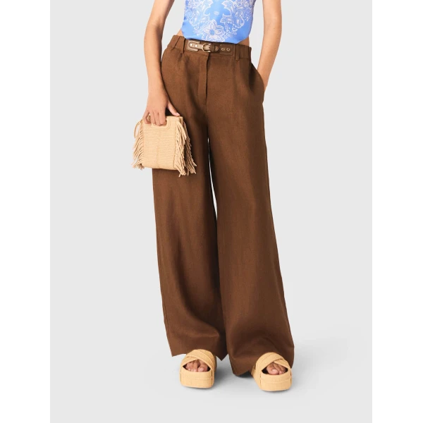 Maje Pant Parisian Accessible Luxury Clothing at Coveti