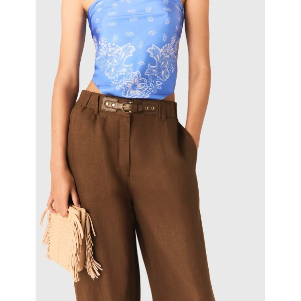 Maje Pant Parisian Accessible Luxury Clothing at Coveti