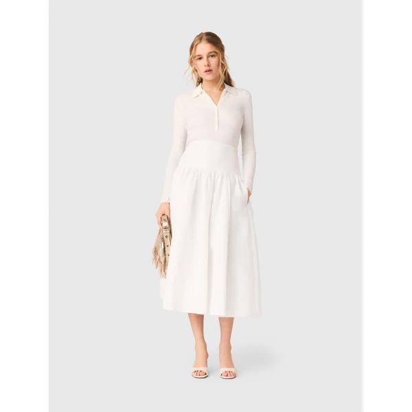 Maje Skirt Parisian Accessible Luxury Clothing at Coveti